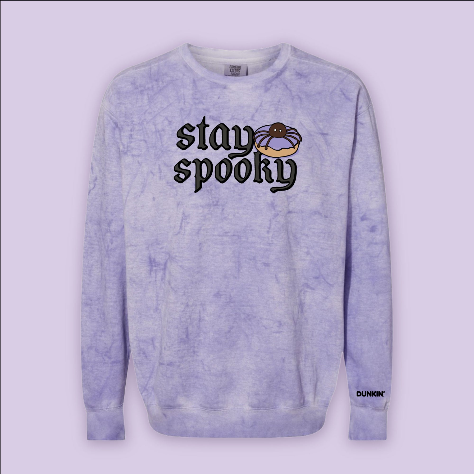 Stay Spooky Crewneck - Amethyst