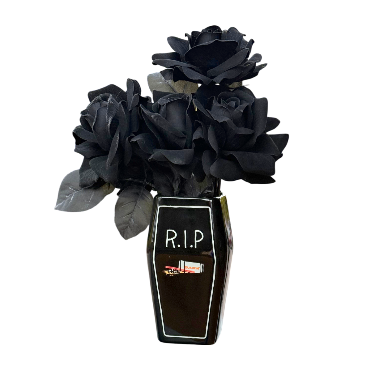 RIP Coffin Vase